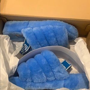 Ugg fur slides
